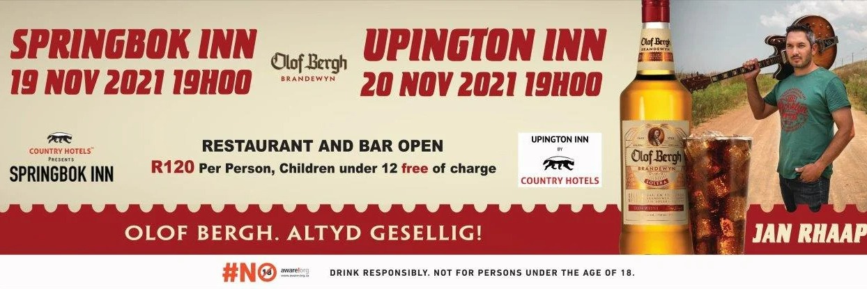 Jan Rhaap - Live @ Upington Inn 20th November 2021