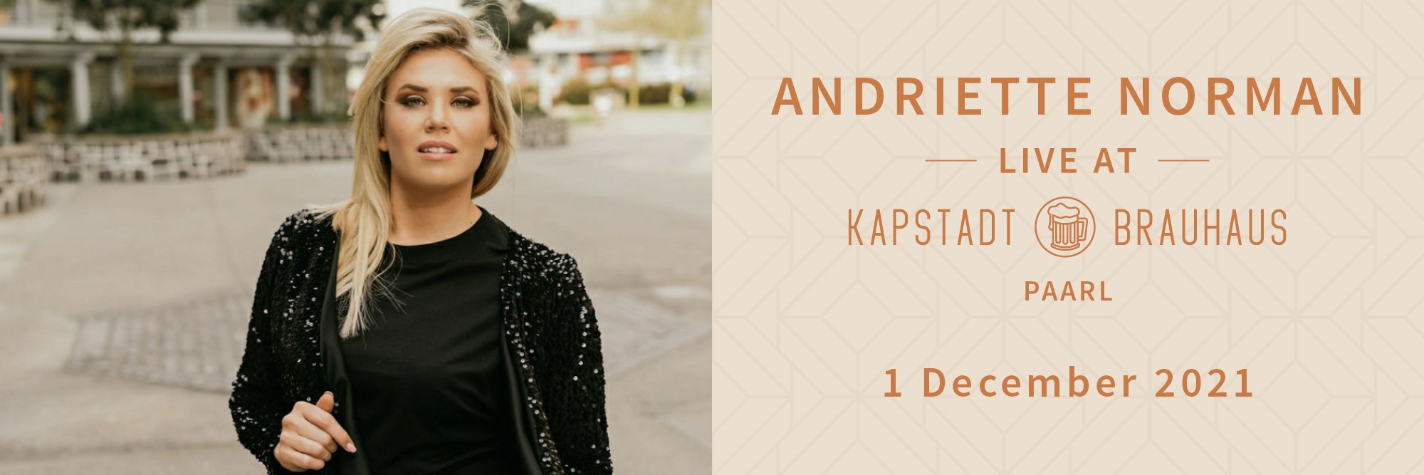 Andriette Norman live by Kapstadt Brauhaus Paarl