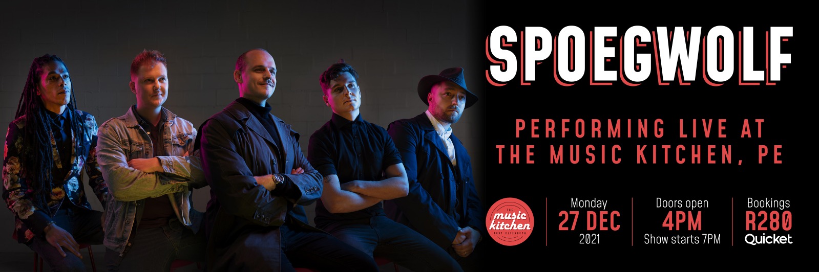 SPOEGWOLF Live at The Music Kitchen PE 27th Dec 2021