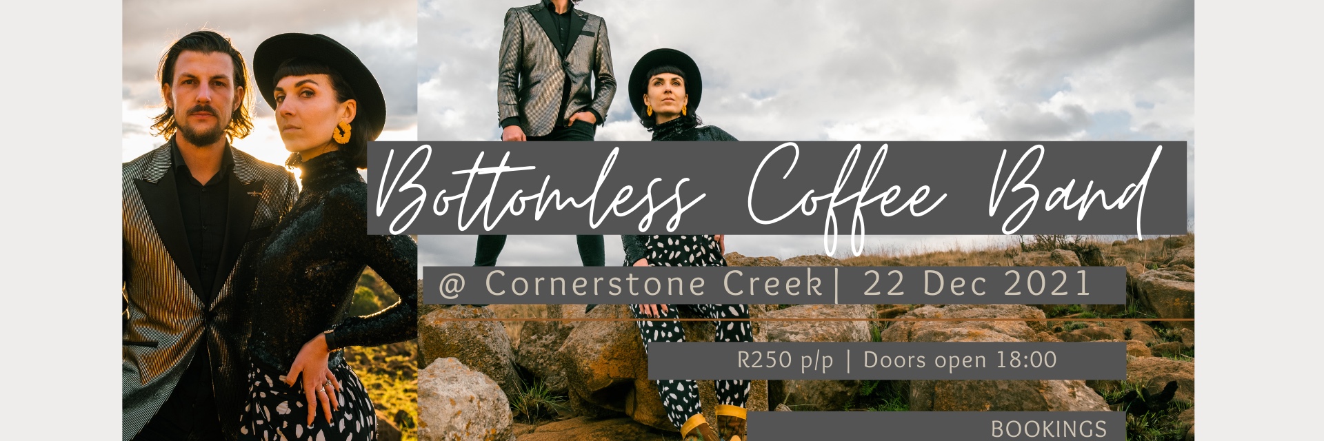 Bottomless Coffee Band Live @ Cornerstone Creek - Hoekwil, George
