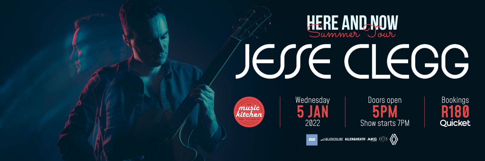 Jesse Clegg live at The Music Kitchen PE 5th Jan 2022