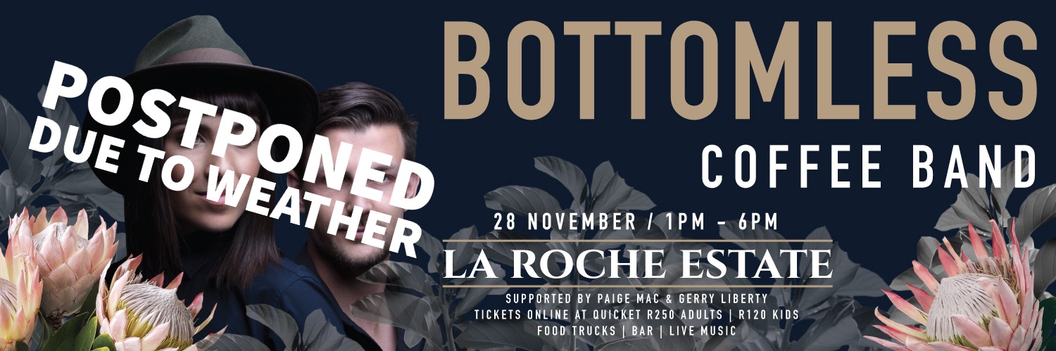 Bottomless Coffee Band Live at La Roche Estate, Franschoek