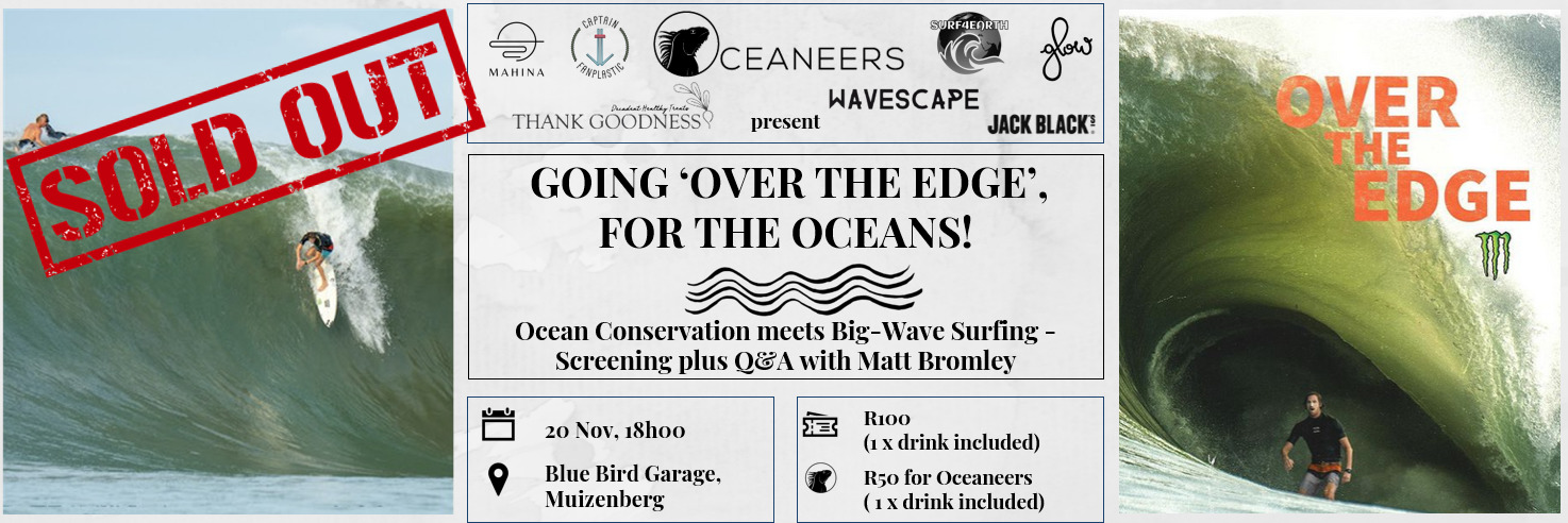 [SOLD OUT]: Going 'Over The Edge', for the Oceans! 