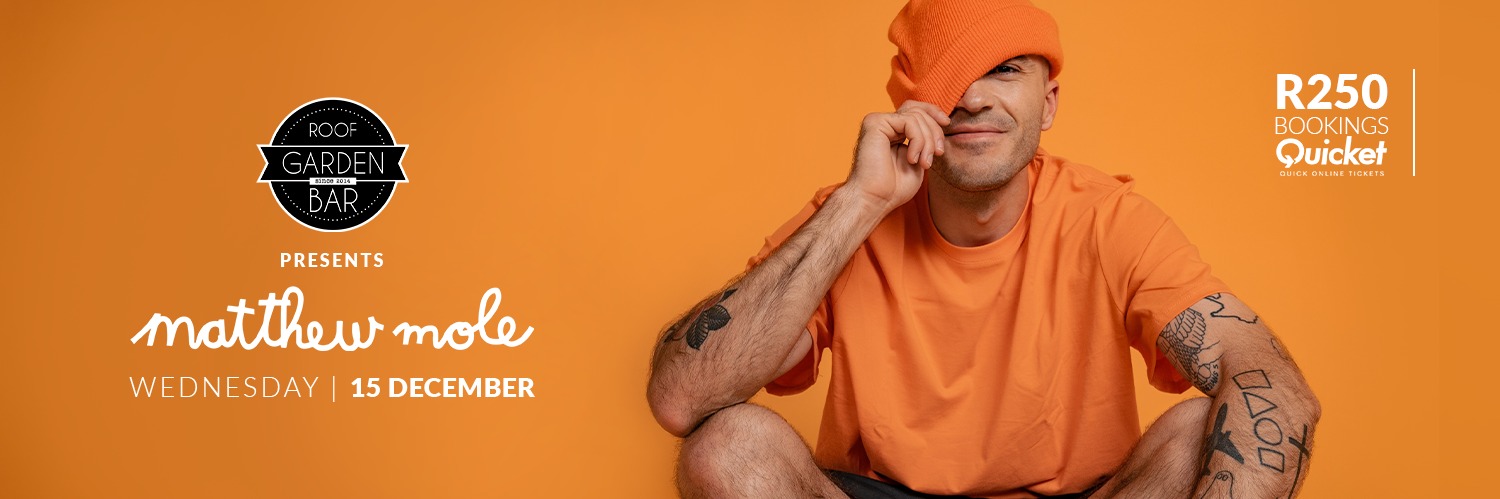 OMG Summer 2021 FEAT. Matthew Mole at Roof Garden Bar (Gqeberha) 