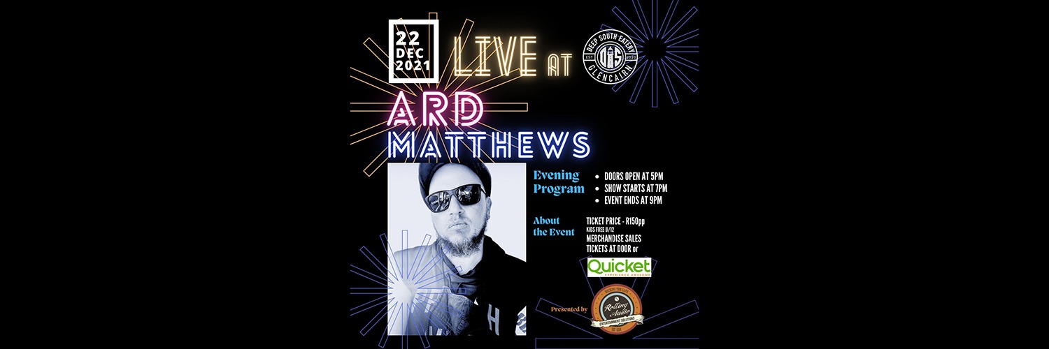Ard Matthews live at Deep South Eatery