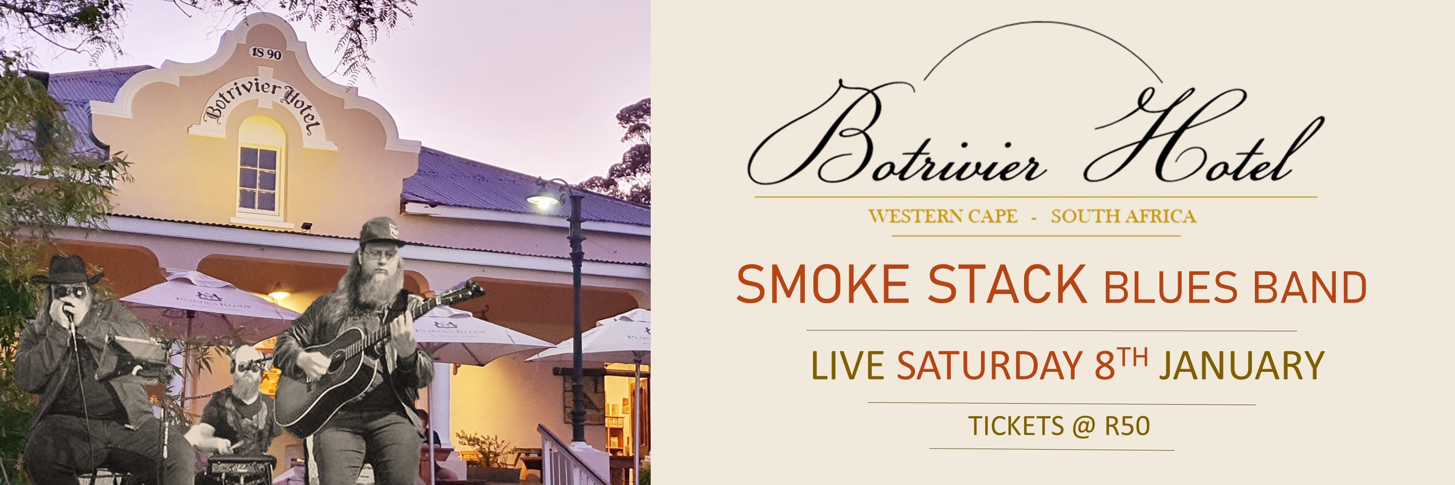 SMOKE STACK AT THE BOT RIVER HOTEL