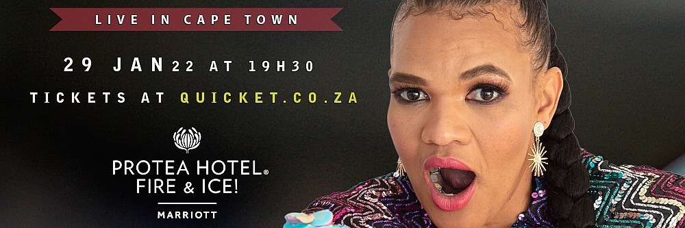 Shimmy Isaacs in 'Naughty Forties' LIVE in Cape Town at Protea Hotel Fire & Ice! 29 Jan 2022