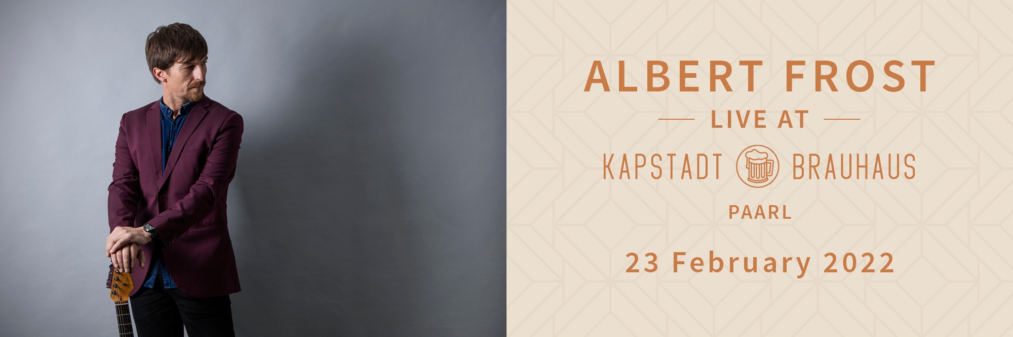 Albert Frost live at Kapstadt Brauhaus Paarl