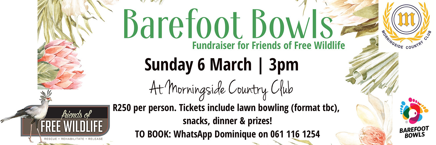 Barefoot Bowls at MorningSide Country Club | Friends of Free Wildlife Fundraiser