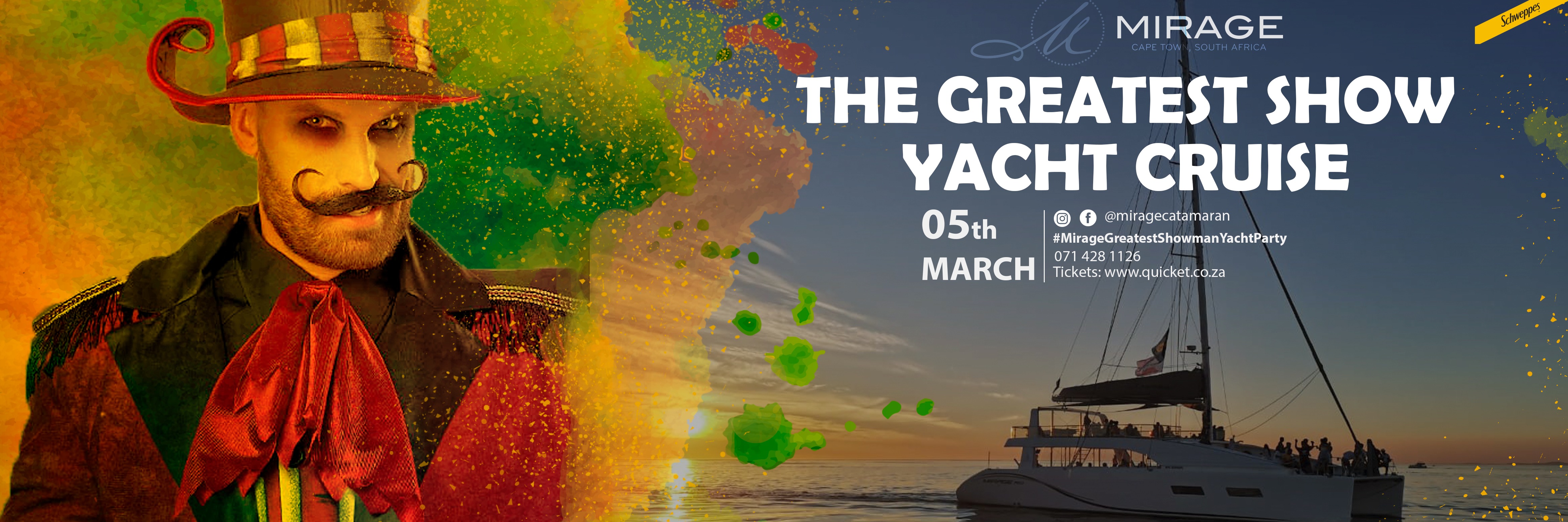 The Greatest Show Yacht Party