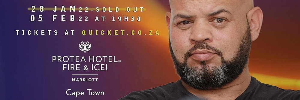 Carl Weber LIVE in Cape Town at Protea Hotel Fire & Ice! 05 Feb 2022