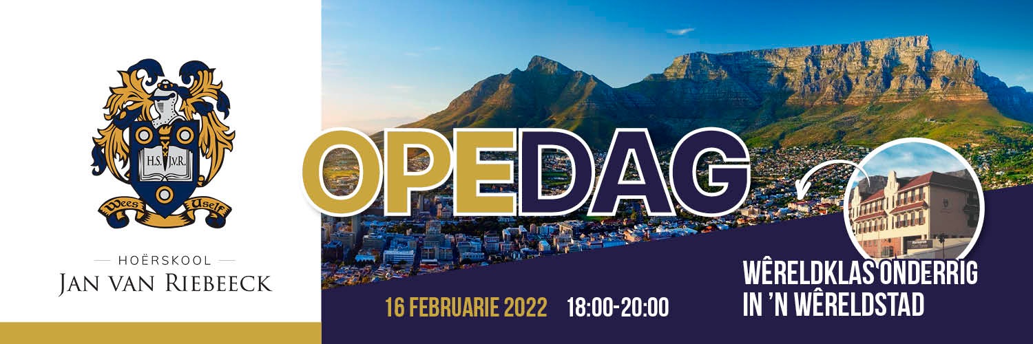 Hoërskool Jan van Riebeeck - OPEDAG 2022