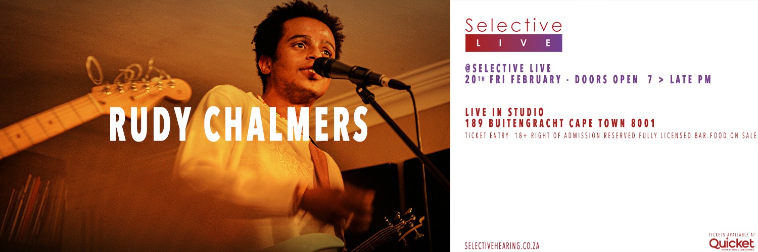 Rudy Chalmers at Selective Live
