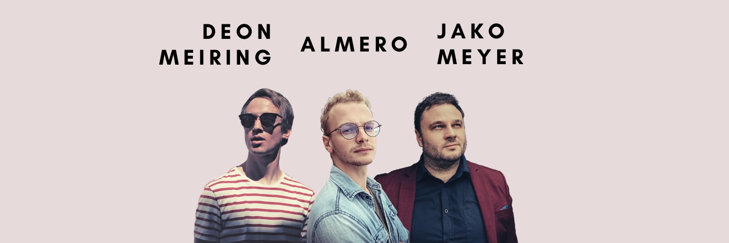 Deon Meiring, Almero en Jako Meyer @ Floreal Brasserie, Marianne