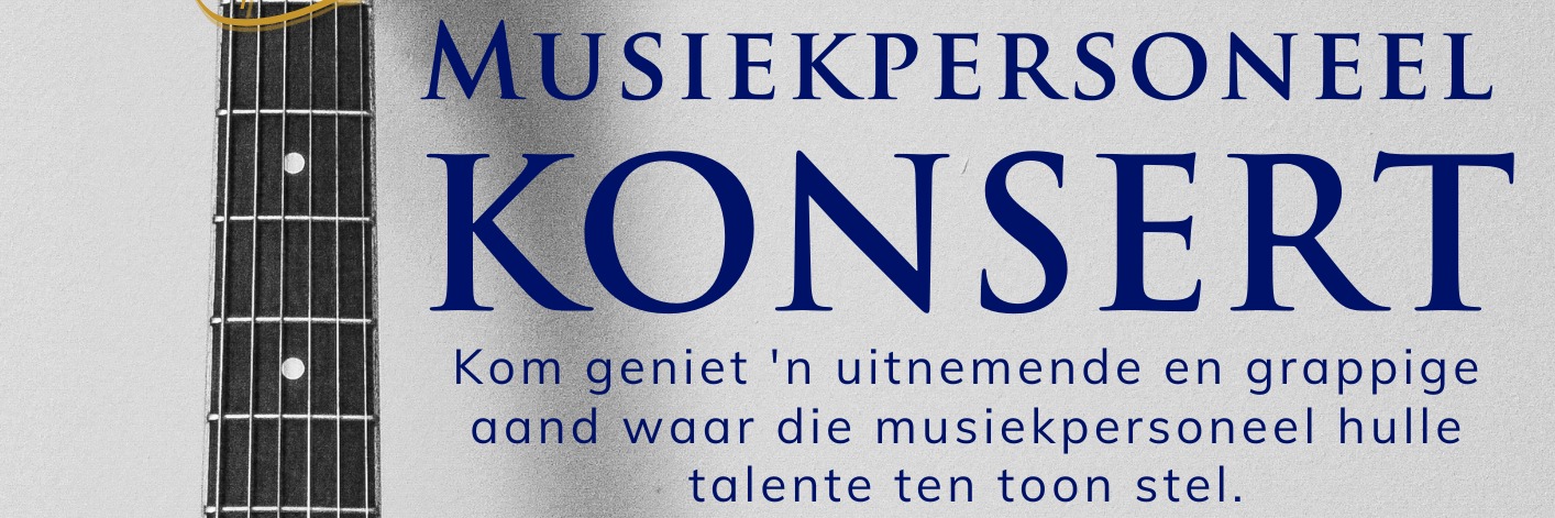 Hoërskool Jan van Riebeeck, Welgemeend Skool vir Musiek: Personeelkonsert