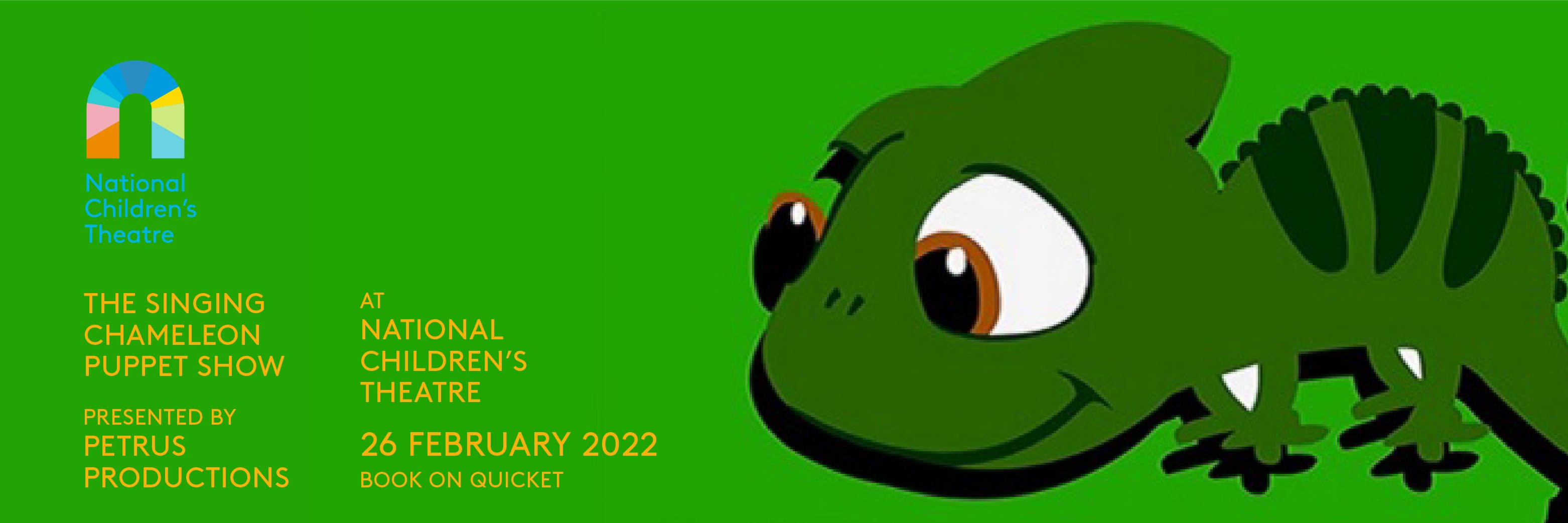 THE SINGING CHAMELEON PUPPET SHOW 