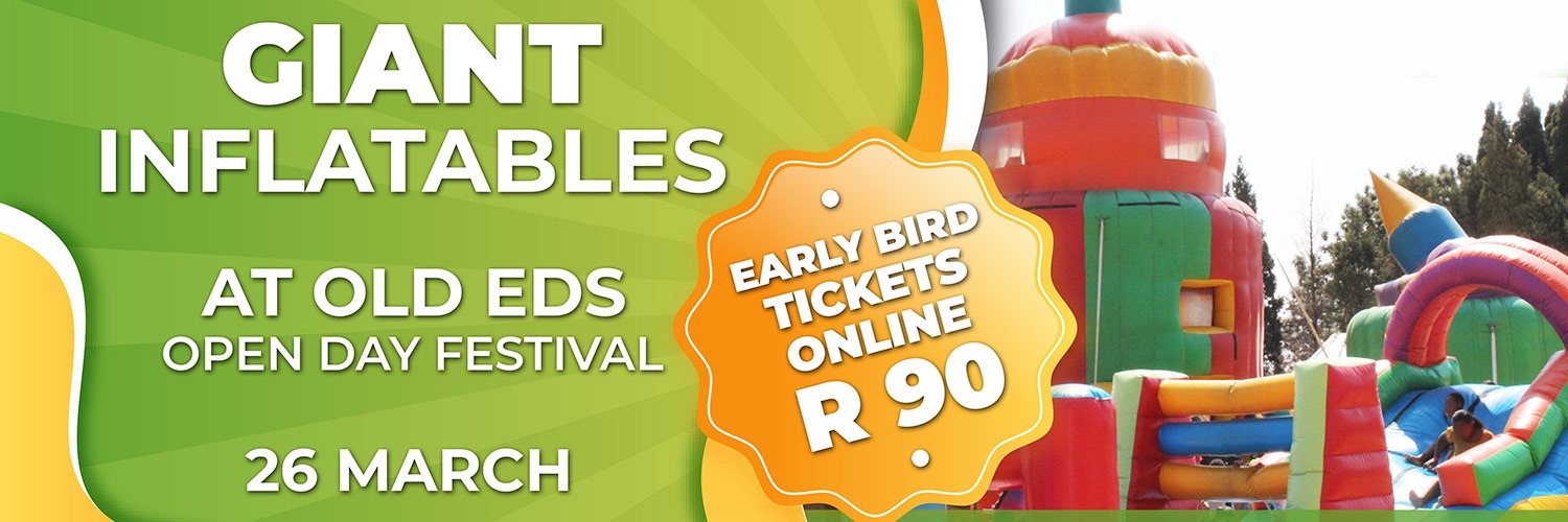 Giant Inflatables at the Old Eds open day