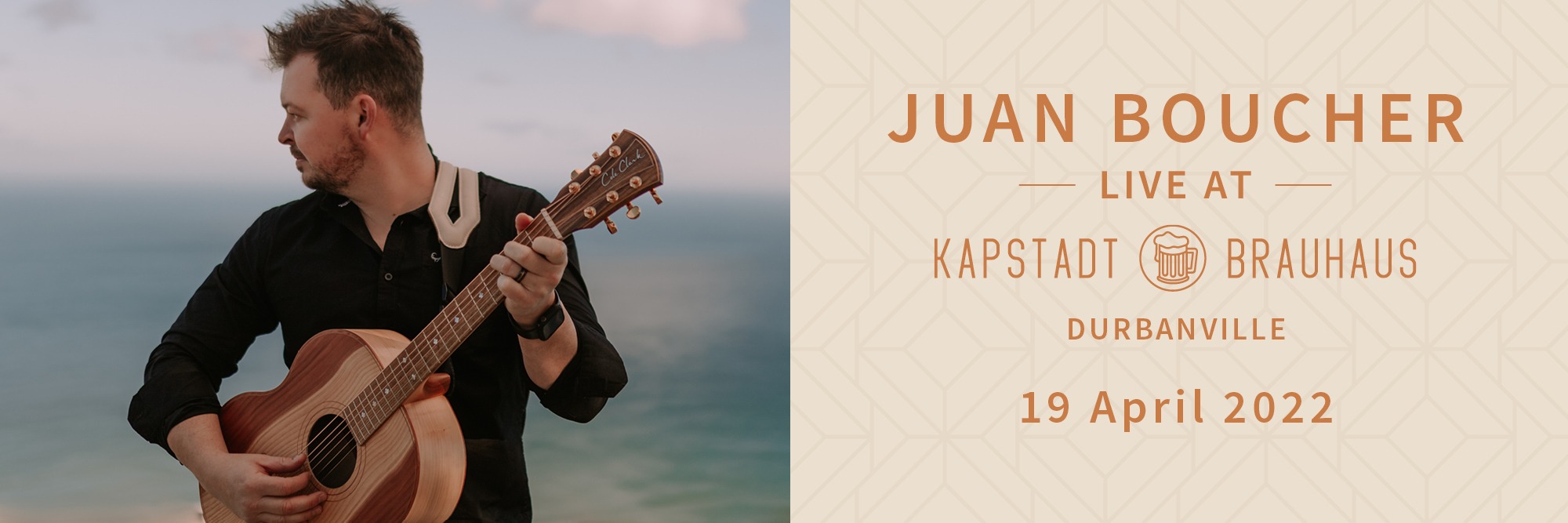 Juan Boucher live by Kapstadt Brauhaus Durbanville