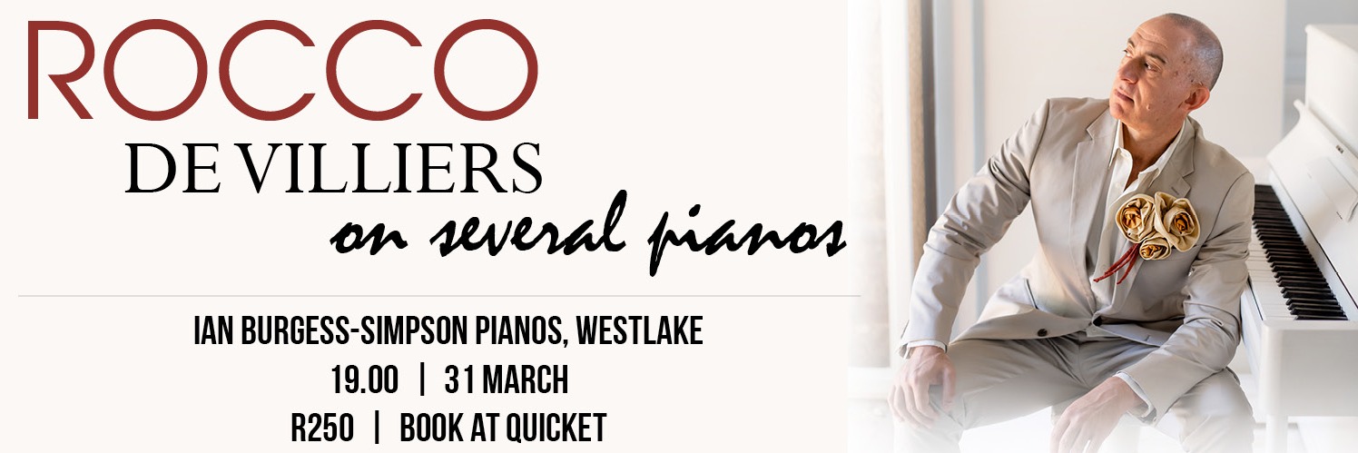 Rocco de Villiers ON SEVERAL PIANOS
