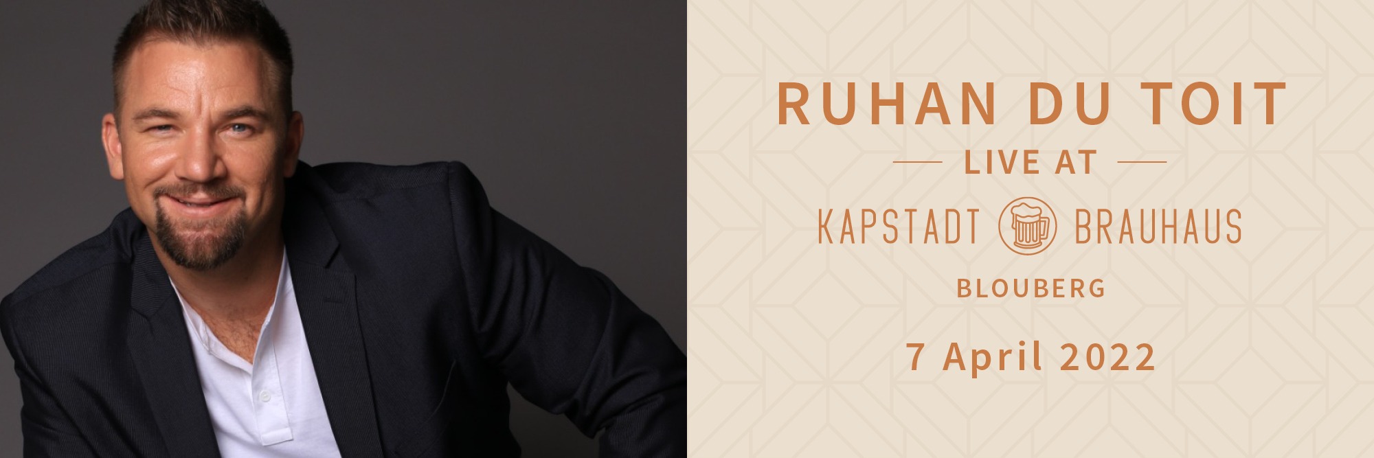 Ruhan du Toit live at Kapstadt Brauhaus Blouberg 