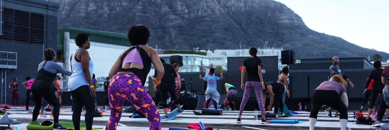 Rooftop Fitness event with Cavendish Square and Virgin Active 