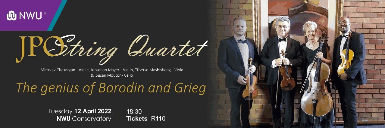 JPO String Quartet - The genius of Borodin and Grieg