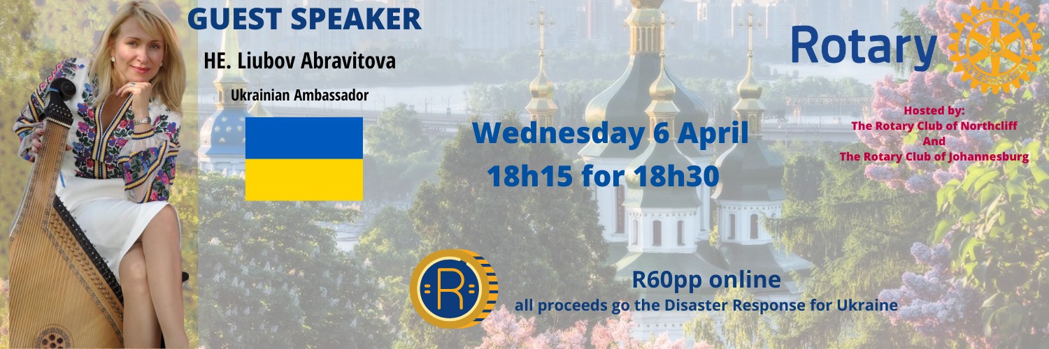 An evening with the Ukrainian Ambassador HE Liubov Abravitova