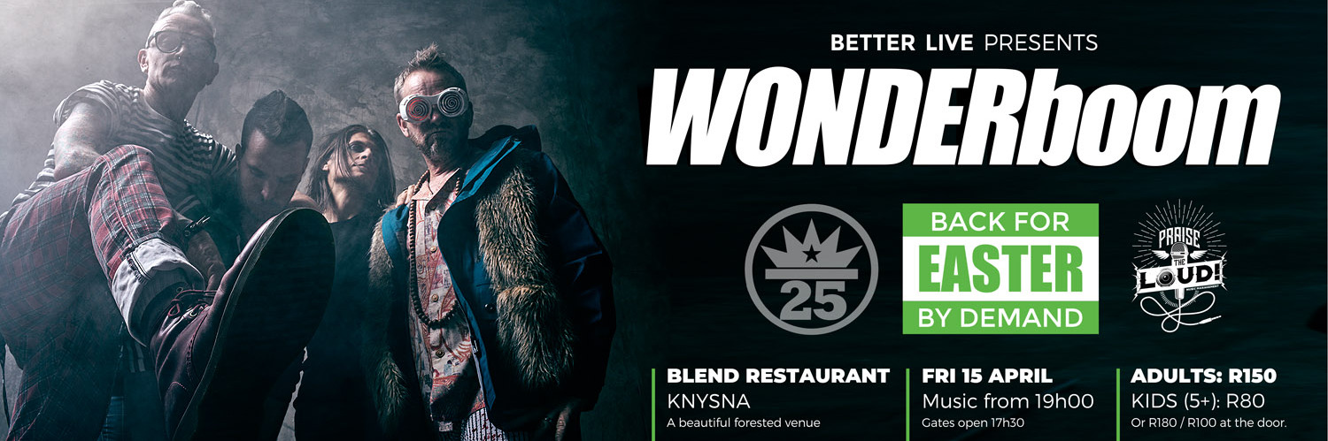 WONDERboom live in Knysna