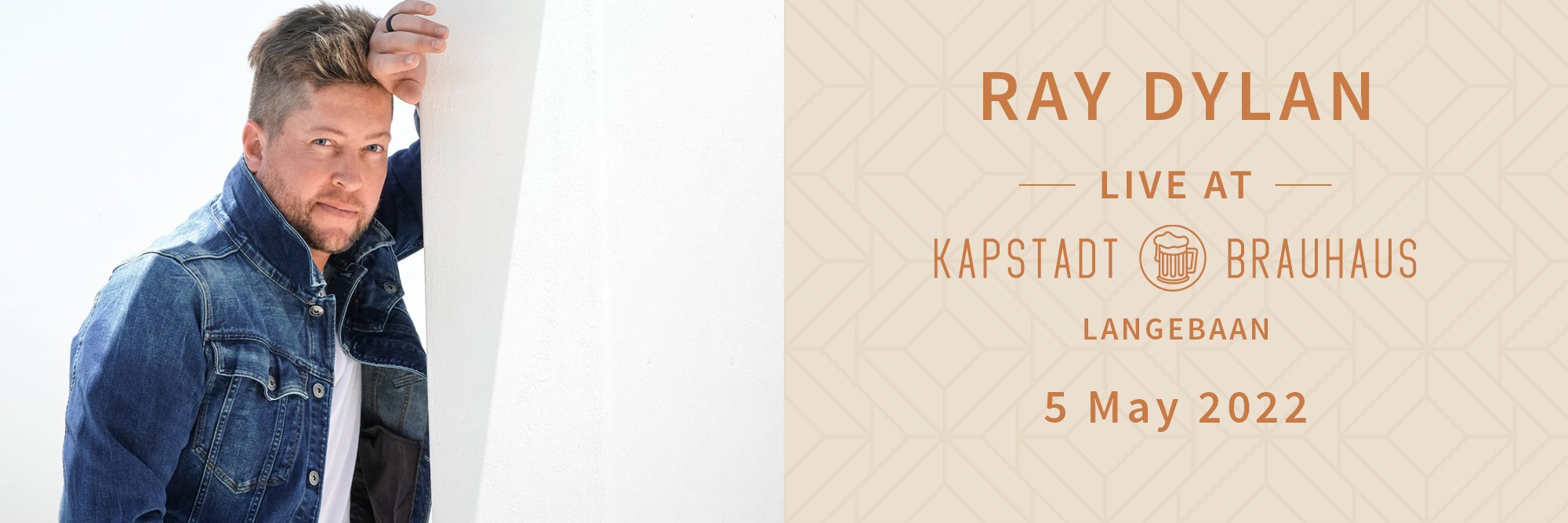 Ray Dylan live by Kapstadt Brauhaus Langebaan