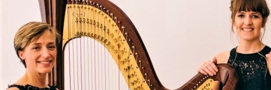 Liesl Stoltz (flute) and Jana van der Walt (harp) 