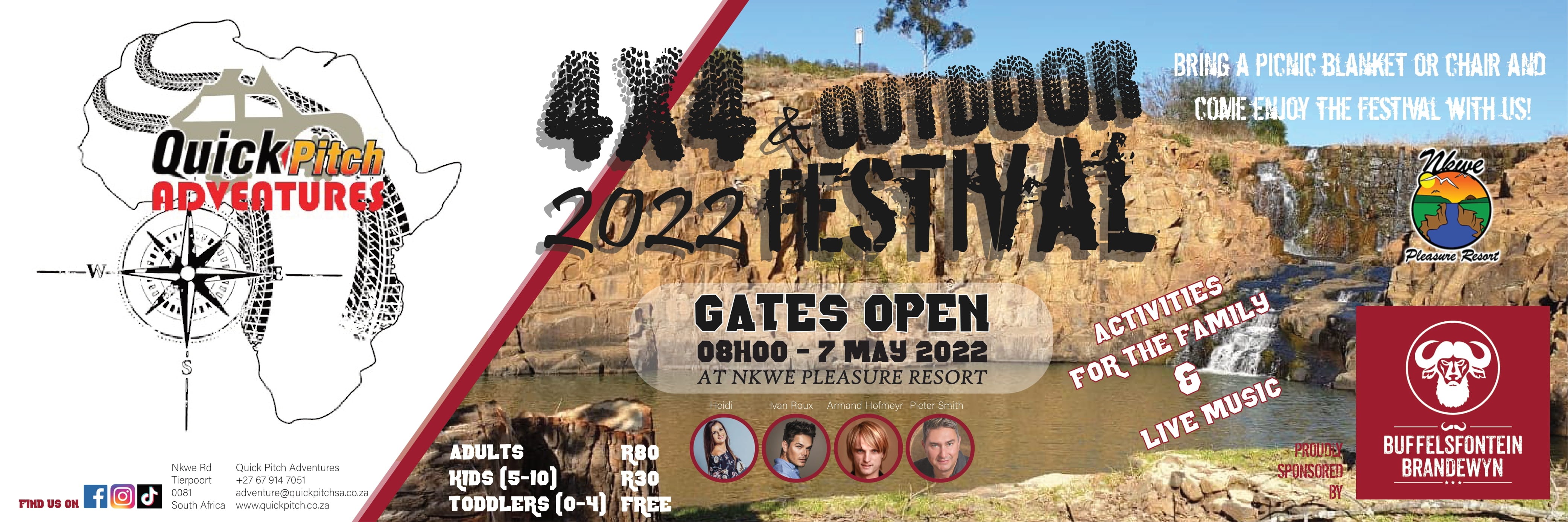 Quick Pitch Adventures 4x4 & Outdoor Festival 