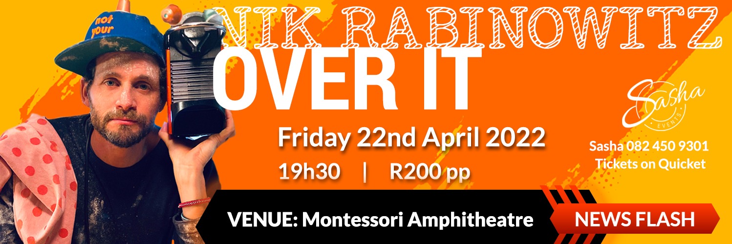 Nik Rabinowitz "Over It" Knysna