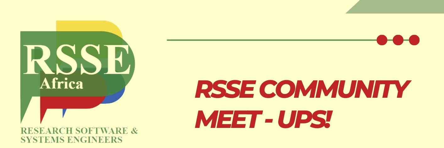 RSSE Africa Community Meetups 2022 