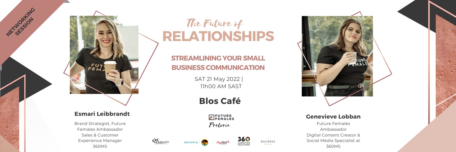 Coffee Conversations - Networking Session May 2022 | Future Females Pretoria 
