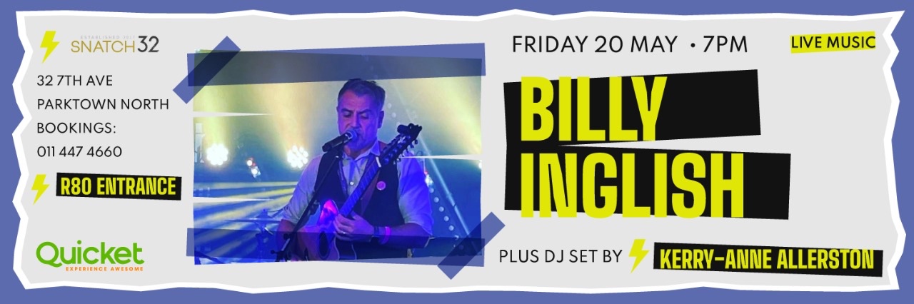 Billy Inglish Live!