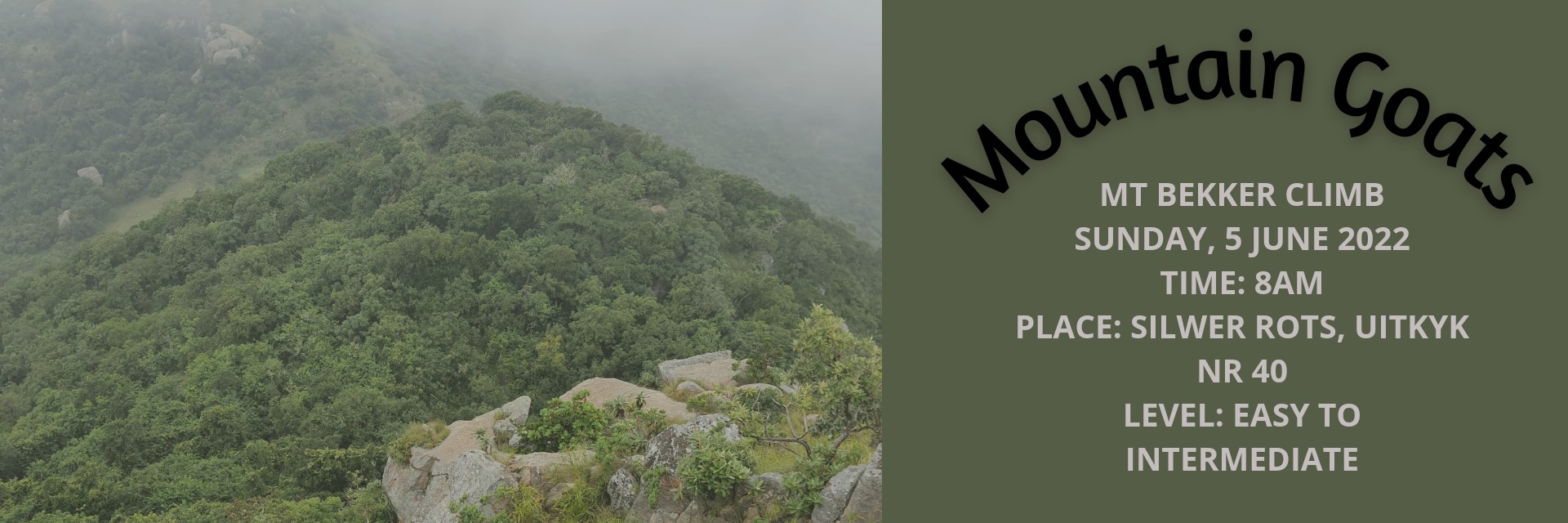 Mt Bekker Summit Climb