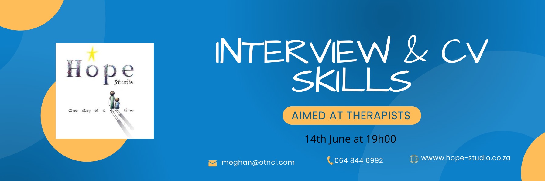 Interview & CV skills Workshops for Therapists 
