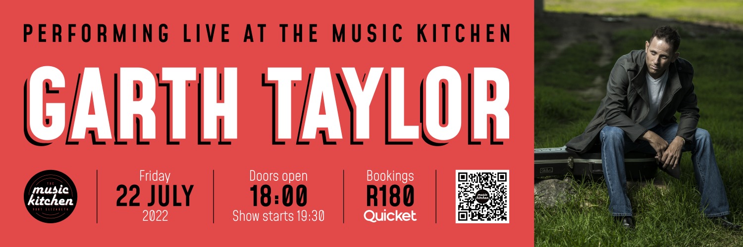 Garth Taylor live at The Music Kitchen Fri 22nd July 2022
