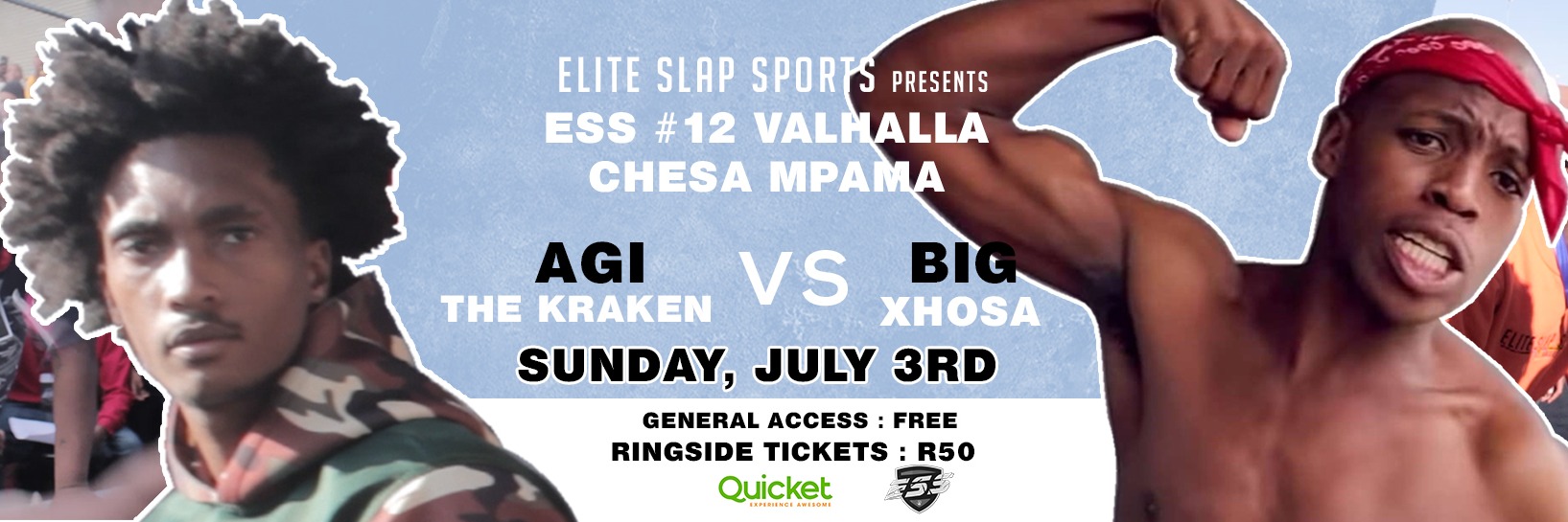 ESS #12 AGITHEKRAKEN VS BIG XHOSA (The Biggest Slap Fight In Africa)