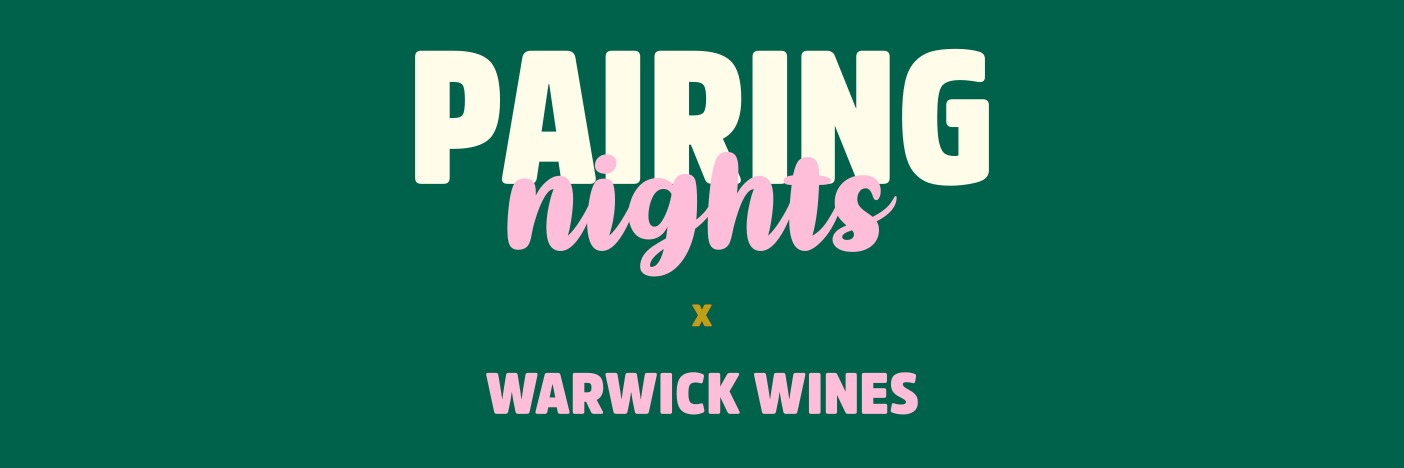 Peaches // Pairing Nights // Warwick Wines