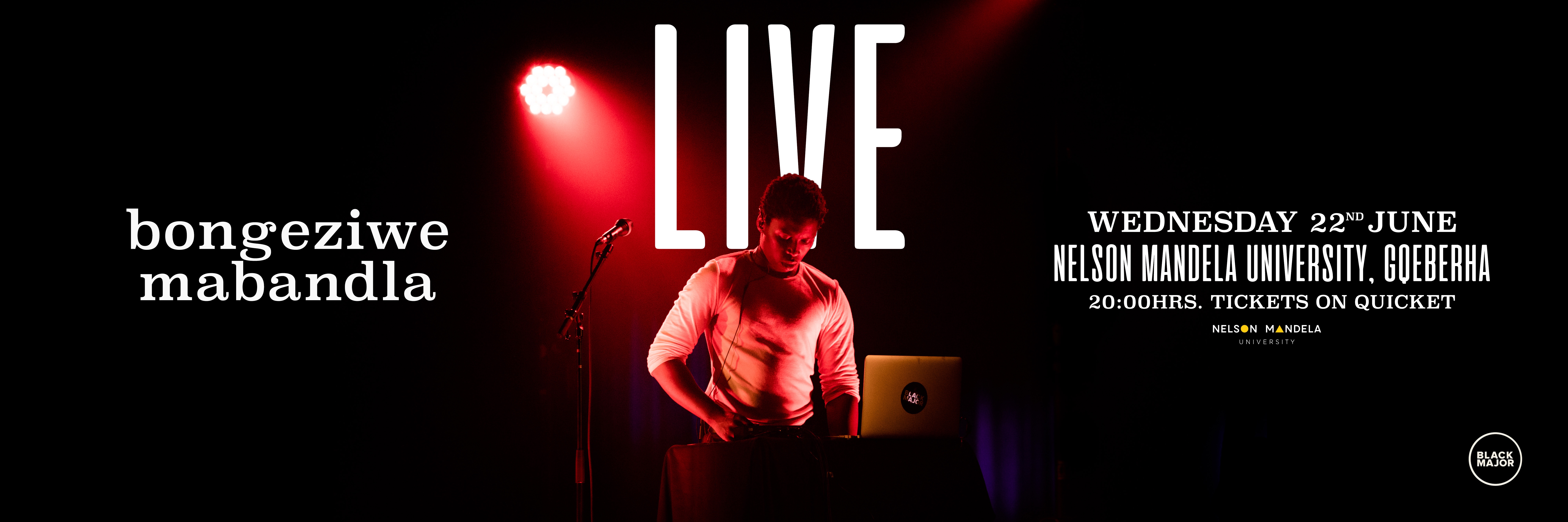 Bongeziwe Mabandla Live at Nelson Mandela University