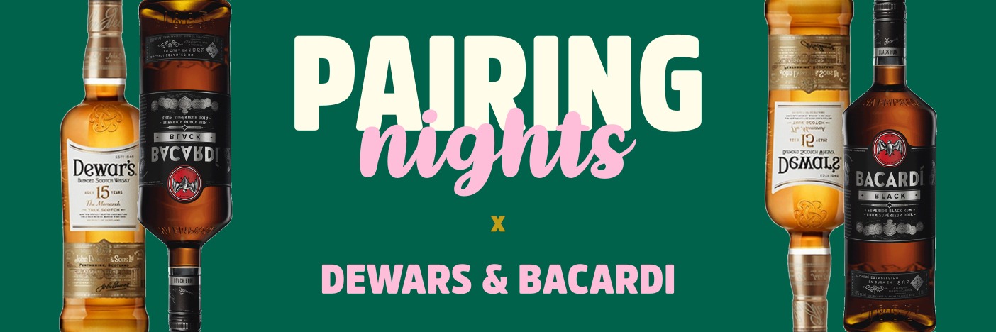 Peaches // Pairing Nights // Dewars & Bacardi