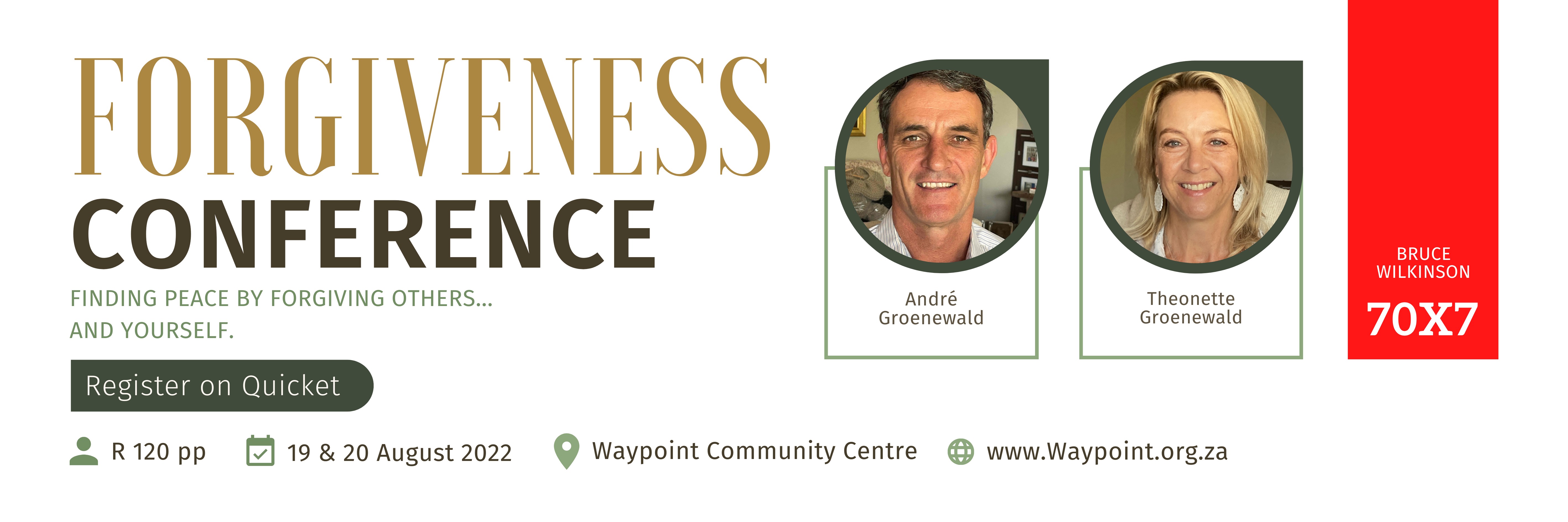 Forgiveness Conference 70x7