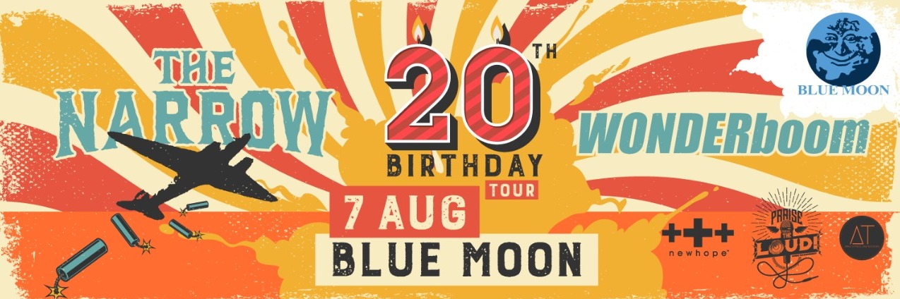 The Narrow & WONDERRboom Live at Blue Moon - CANCELLED