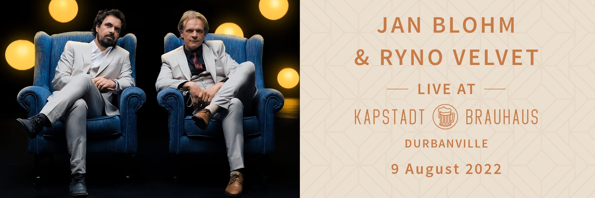 Jan Blohm & Ryno Velvet live by Kapstadt Brauhaus Durbanville 