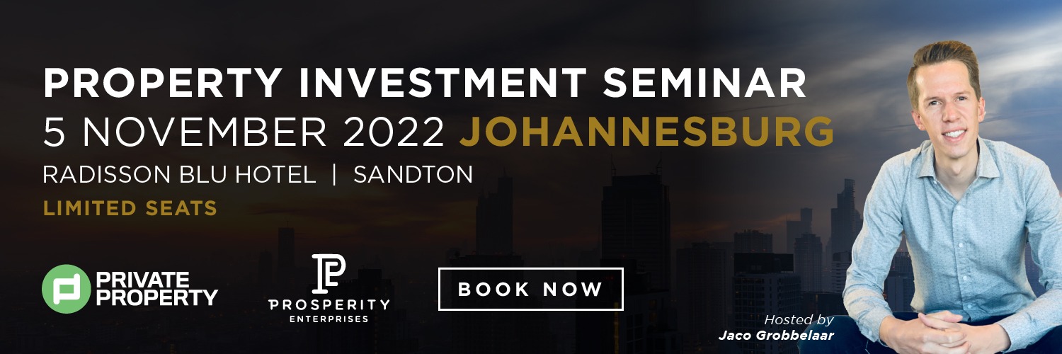 Be Prosperous - Property Investment Seminar - Johannesburg (Full Day) 5 November 2022 