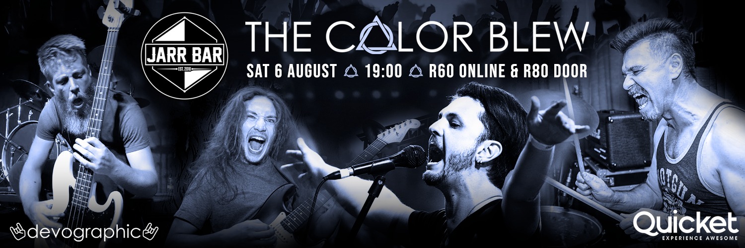 The Color Blew LIVE at JARR Bar Pretoria