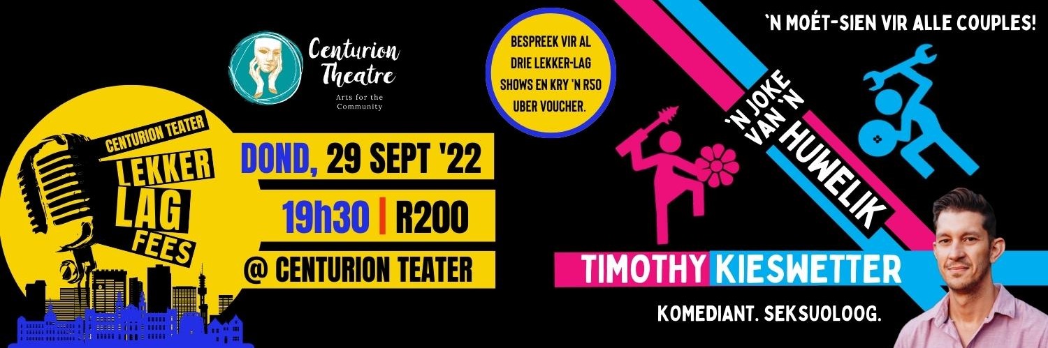 Timothy Kieswetter - 'n Joke van 'n Huwelik (Centurion Teater Lekker-Lag Fees 2022)