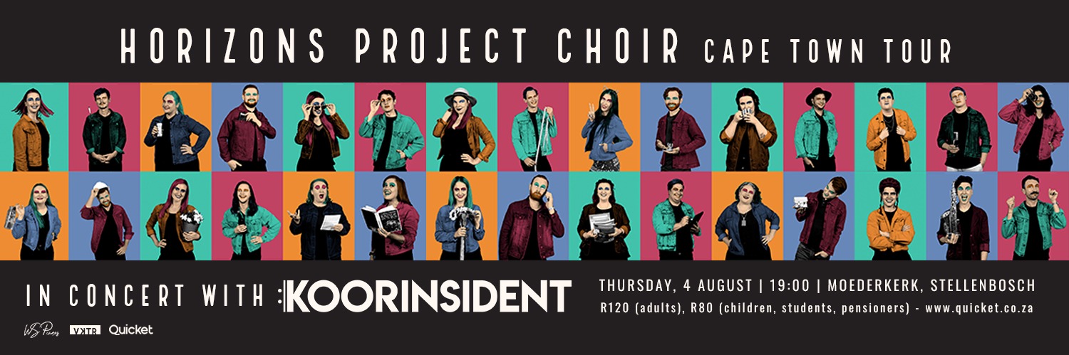 HORIZONS PROJECT CHOIR Cpt Tour in concert with KOORINSIDENT