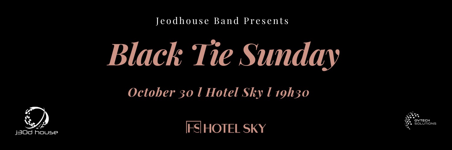 Black Tie Sunday feat: Jeodhouse Band